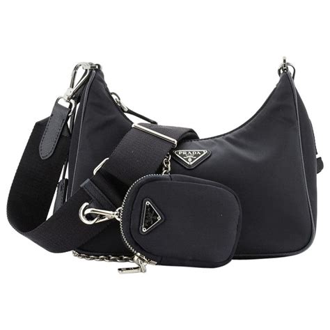 prada nylon hobo crossbody